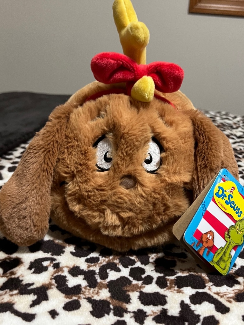 Aurora small max spudster (dr Seuss)plush animal